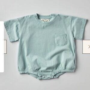 Winnie & Crew Blue Bubble Romper